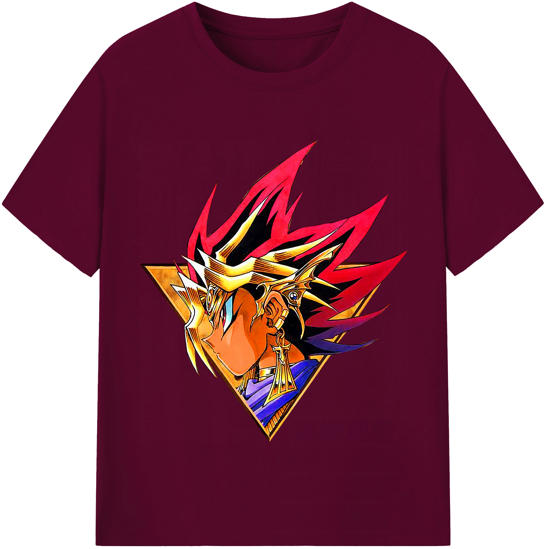 （画像用） 遊☆戯☆王 Yu-Gi-Oh! レディースカジュアルプリントTシャツ（綿100％）
